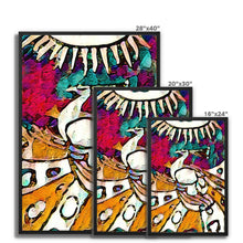 Load image into Gallery viewer, PEACOCK Framed Canvas