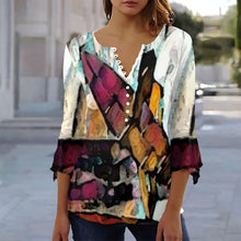 Load image into Gallery viewer, Surfer Girl - Women's T-shirt With 3/4 Sleeve