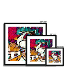 Load image into Gallery viewer, PEACOCK Framed & Mounted Print
