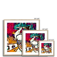 Load image into Gallery viewer, PEACOCK Framed & Mounted Print