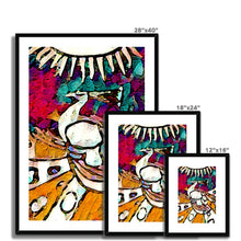 Load image into Gallery viewer, PEACOCK Framed & Mounted Print