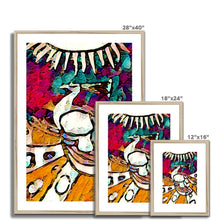 Load image into Gallery viewer, PEACOCK Framed & Mounted Print