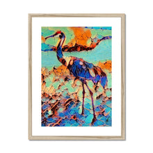 Load image into Gallery viewer, Sandhill Crane Framed & Mounted Print