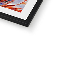 Load image into Gallery viewer, "Blue Ferns" Framed & Mounted Print