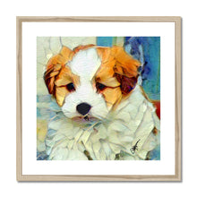 Load image into Gallery viewer, "Jasper" Framed & Mounted Print  (Custom Pet Artwork Example)