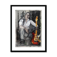 Load image into Gallery viewer, "Maestro" Framed & Mounted Print (Custom Person Artwork Example)