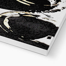 Load image into Gallery viewer, Black Wave Canvas