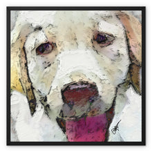 Load image into Gallery viewer, "The Look" Framed Canvas