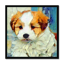 Load image into Gallery viewer, "Jasper" Framed Print (Custom Pet Artwork Example)