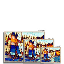 Load image into Gallery viewer, "Sails Meeting" Framed Print