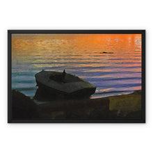 Load image into Gallery viewer, Gator Lake Framed Canvas