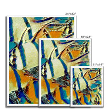 Load image into Gallery viewer, "Golden Fish School II" Framed Print