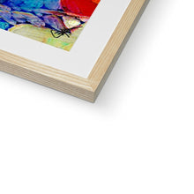 Load image into Gallery viewer, "Tropical Floral III" Framed & Mounted Print