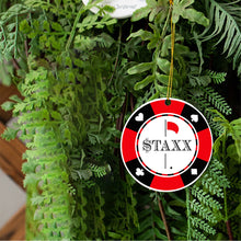 Load image into Gallery viewer, Round Christmas Tree Decoration Ornaments | Wooden