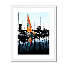 Load image into Gallery viewer, "Reflections" Framed & Mounted Print