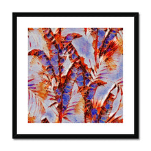 Load image into Gallery viewer, "Blue Ferns" Framed & Mounted Print