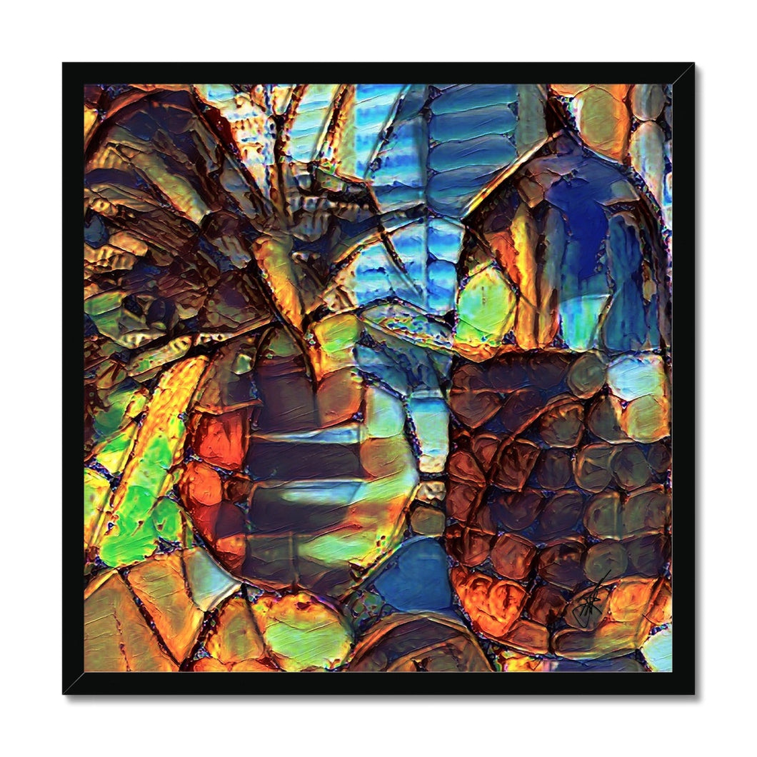 Island Pottery Framed Print