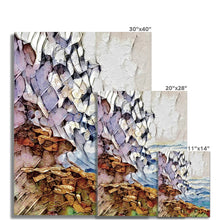 Load image into Gallery viewer, "Wave on Rocks" Fine Art Print