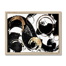 Load image into Gallery viewer, Black Wave Framed Print