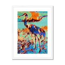 Load image into Gallery viewer, Sandhill Crane Framed & Mounted Print