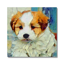 Load image into Gallery viewer, "Jasper" Canvas  (Custom Pet Artwork Example)