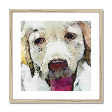 Load image into Gallery viewer, "The Look" Framed & Mounted Print