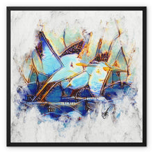 Load image into Gallery viewer, "Pelican Marsh" Framed Canvas