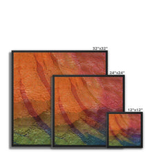 Load image into Gallery viewer, "Fire Water" Framed Canvas