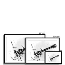 Load image into Gallery viewer, "The Guitar" Framed & Mounted Print