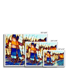 Load image into Gallery viewer, "Sails Meeting" Framed Print