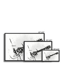 Load image into Gallery viewer, "The Guitar" Framed Canvas