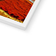 Load image into Gallery viewer, "Painted Feathers" Framed Print