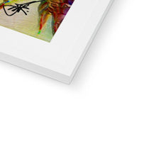 Load image into Gallery viewer, "Night Palms" Framed & Mounted Print