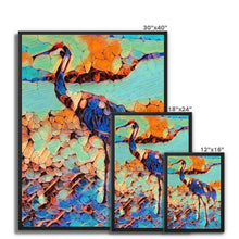 Load image into Gallery viewer, Sandhill Crane Framed Canvas