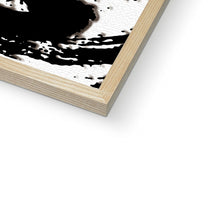 Load image into Gallery viewer, Black Wave Framed Print