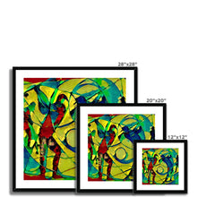 Load image into Gallery viewer, "Fore! II" Framed & Mounted Print