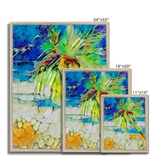 Load image into Gallery viewer, "Palm on Beach IV" Framed Print