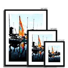 Load image into Gallery viewer, "Reflections" Framed & Mounted Print