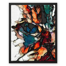 Load image into Gallery viewer, "Catface" Framed Canvas