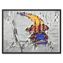 Load image into Gallery viewer, "Floridian Gator" Framed Canvas