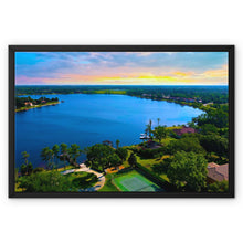 Load image into Gallery viewer, Waterford Pointe - Lake Roberts - Windermere FL Framed Canvas