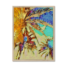Load image into Gallery viewer, "Night Palms" Framed Print