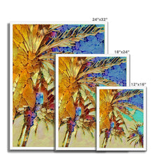 Load image into Gallery viewer, "Night Palms" Framed Print