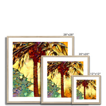 Load image into Gallery viewer, "Oasis" Framed & Mounted Print