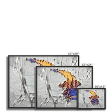 Load image into Gallery viewer, "Floridian Gator" Framed Canvas
