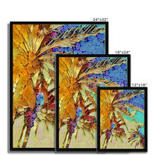 Load image into Gallery viewer, &quot;Night Palms&quot; Framed Print
