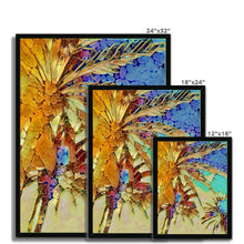 Load image into Gallery viewer, "Night Palms" Framed Print
