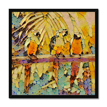 Load image into Gallery viewer, "Parrots Perching III" Framed Print