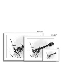 Load image into Gallery viewer, "The Guitar" Framed & Mounted Print