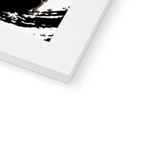 Load image into Gallery viewer, Black Wave Framed & Mounted Print